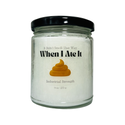 Bathroom Poop Candle