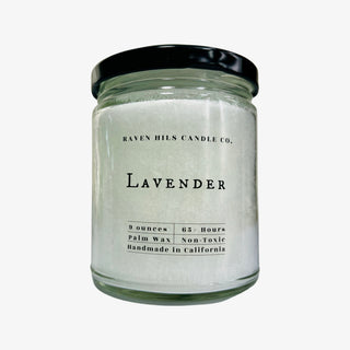 Lavender Scented Candle by Raven Hils Candle Co.