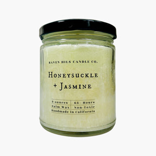 Honeysuckle and Jasmine Scented Candle
