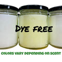 Dye Free Candles